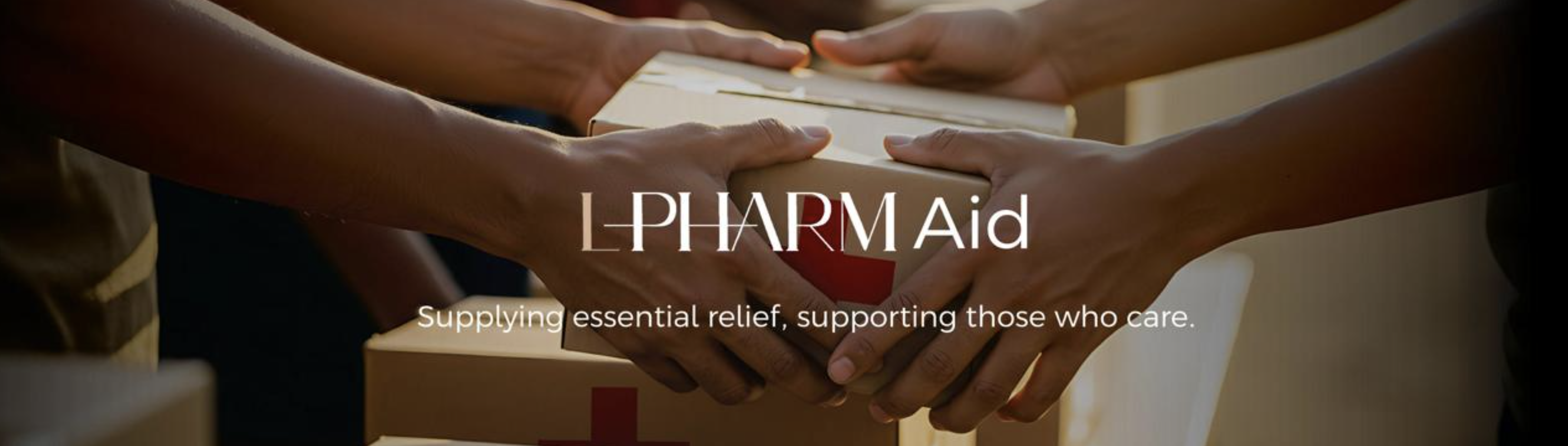 LPharm Aid — Supplying essential relief, supporting those who care.